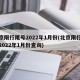 北京限行尾号2022年1月份(北京限行尾号2022年1月份查询)