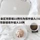31省区市新增22例均为境外输入/31省区市新增境外输入18例